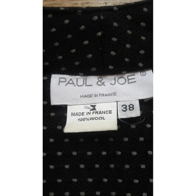 Pre-owned Paul & Joe Wool Mid-length Dress In Anthracite