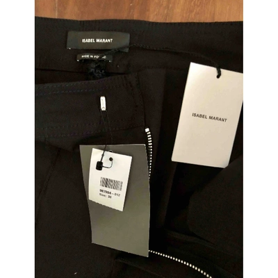 Pre-owned Isabel Marant Trousers In Black