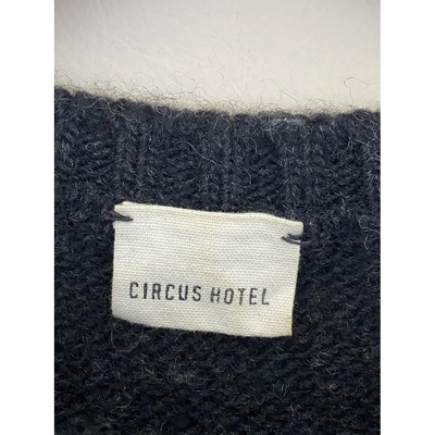Pre-owned Circus Hotel Wool Jumper In Gold