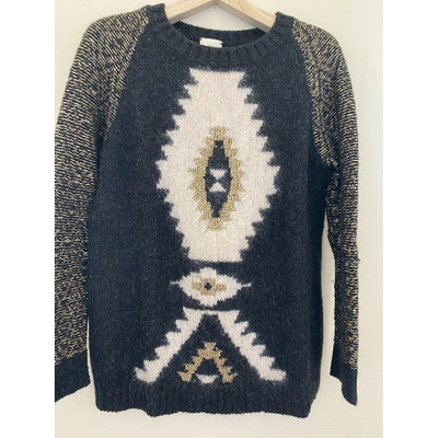 Pre-owned Circus Hotel Wool Jumper In Gold