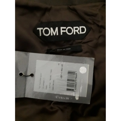 Pre-owned Tom Ford Brown Fur Skirt