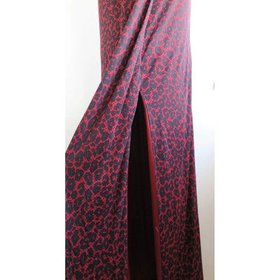 Pre-owned Gucci Maxi Dress In Red