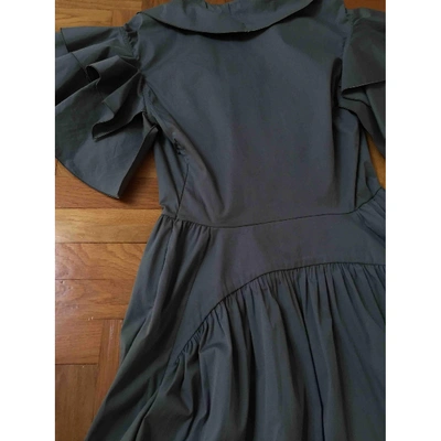 Pre-owned Blumarine Grey Cotton Dress