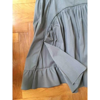 Pre-owned Blumarine Grey Cotton Dress