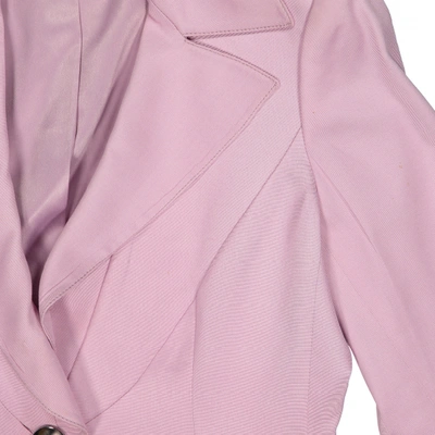 Pre-owned Armani Collezioni Pink Viscose Jacket