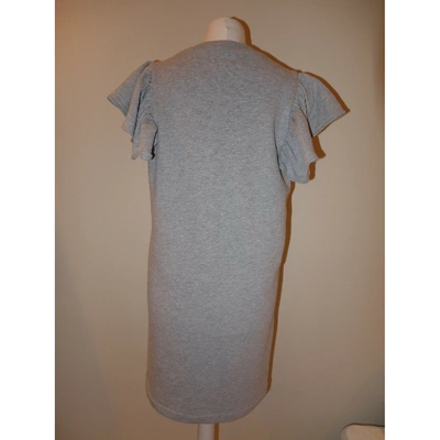 Pre-owned Katya Dobryakova Mini Dress In Grey