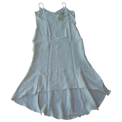 Pre-owned Chloé Maxi Dress In Ecru