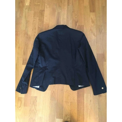Pre-owned Mauro Grifoni Blue Cotton Jacket