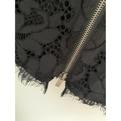 Pre-owned Diane Von Furstenberg Black Lace Dresses