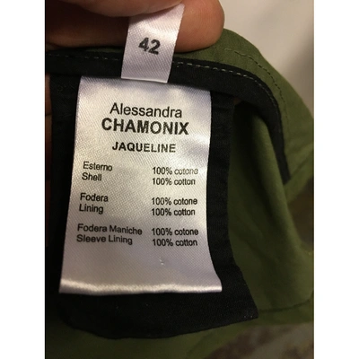 Pre-owned Alessandra Chamonix Peacoat In Khaki