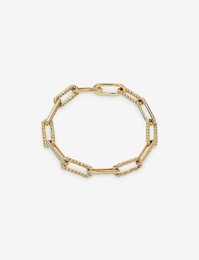 Shop Missoma Women's Gold Coterie 18ct Yellow Gold-plated Brass Bracelet