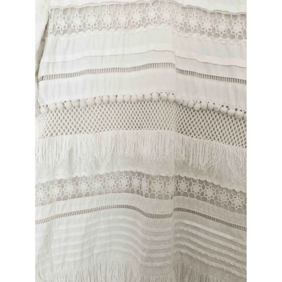 Pre-owned Emma Cook White Cotton Dress