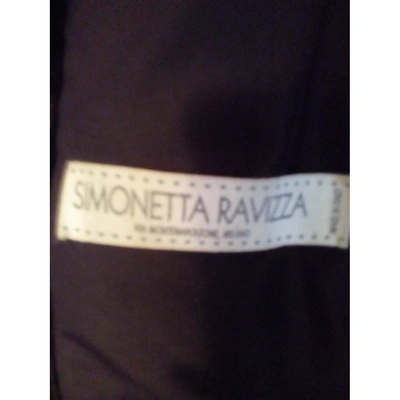 Pre-owned Simonetta Ravizza Brown Mink Jacket