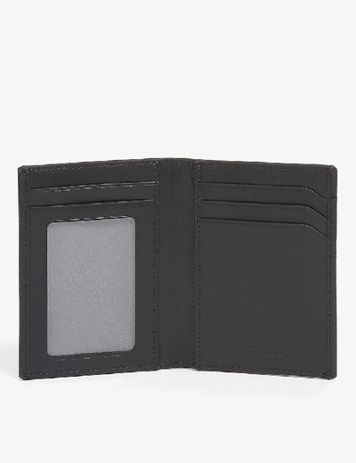 Shop Tumi Black Smooth Leather Card Holder