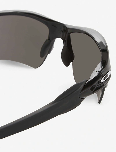 Oakley Oo9188 Flak 2.0 Xl Rectangle-frame Sunglasses In Polished Black