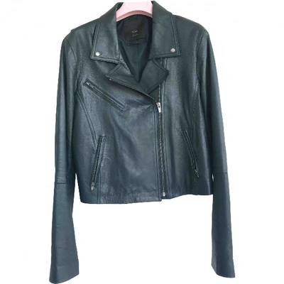Pre-owned Veda Green Leather Jacket