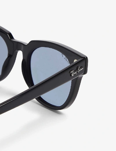Ray Ban Ray-ban Womens Black Rb2168 Meteor Square-frame Sunglasses In Black