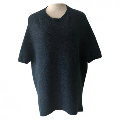 Pre-owned Christian Wijnants Blue Wool Knitwear