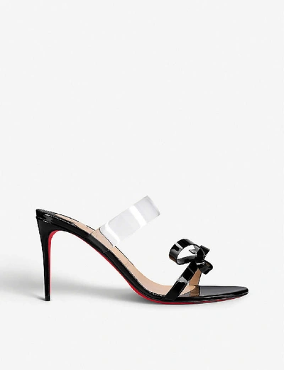 Shop Christian Louboutin Just Nodo 85 Patent/pvc