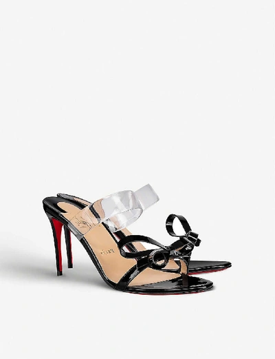 Shop Christian Louboutin Just Nodo 85 Patent/pvc