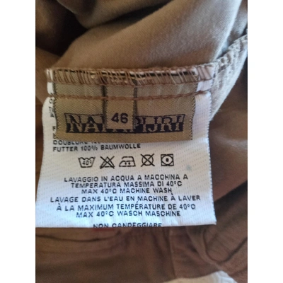Pre-owned Napapijri Mid-length Skirt In Brown