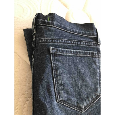 Pre-owned J Brand Slim Jeans In Blue