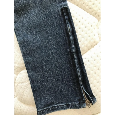 Pre-owned J Brand Slim Jeans In Blue