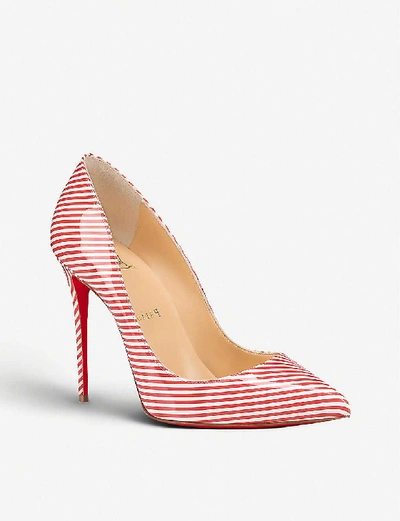 Shop Christian Louboutin Pigalle Follies 100 Pat Stripes