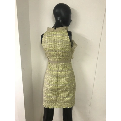 Pre-owned Giambattista Valli Silk Mid-length Dress In Grey