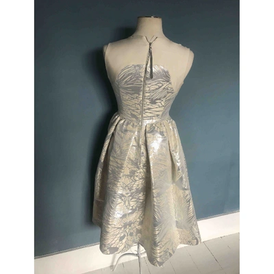 Pre-owned Giles Mid-length Dress In Silver