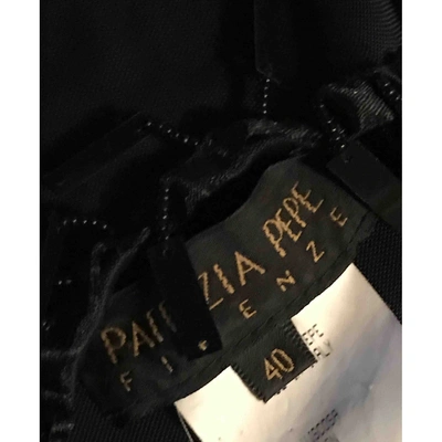 Pre-owned Patrizia Pepe Dress In Black