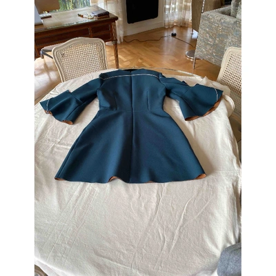 Pre-owned Roksanda Blue Silk Dress
