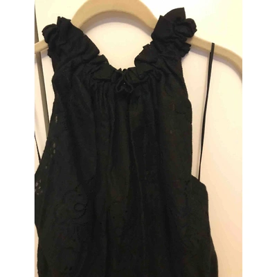 Pre-owned Lover Black Lace Dress