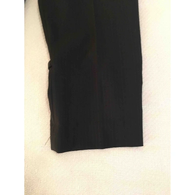 Pre-owned Prada Wool Short Trousers In Black