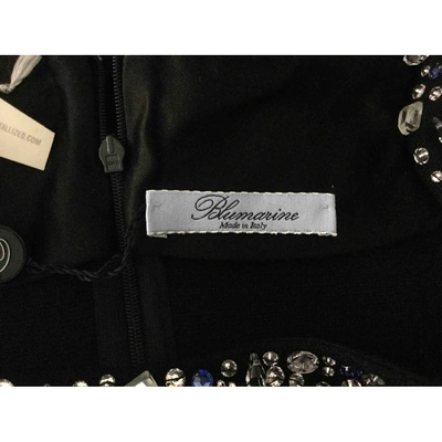 Pre-owned Blumarine Wool Dress In Black