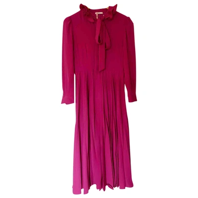 Pre-owned Co Maxi Dress In Pink