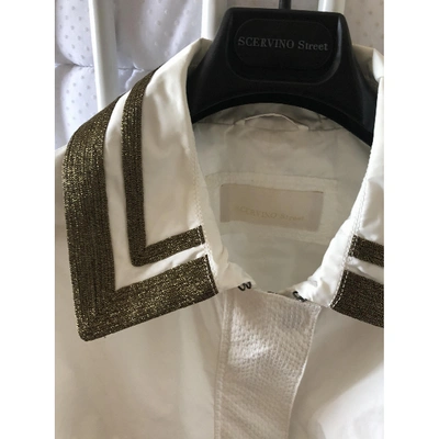 Pre-owned Ermanno Scervino Short Vest In White