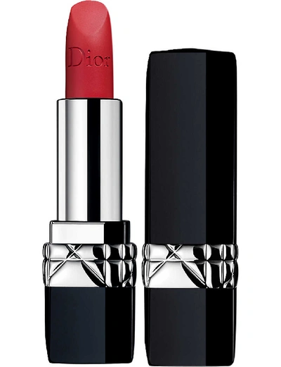Shop Dior Rouge  Extreme Matte Lipstick In 999