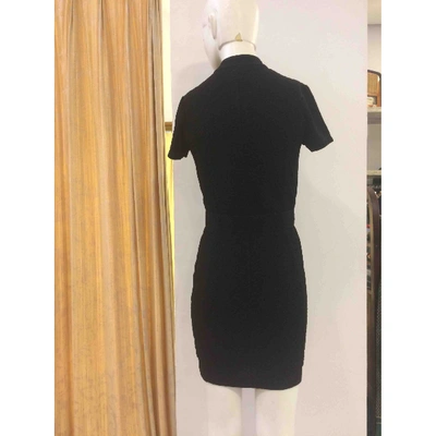 Pre-owned Faith Connexion Mini Dress In Black