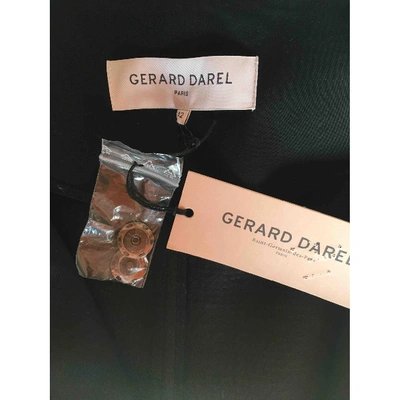 Pre-owned Gerard Darel Black Cotton Jacket