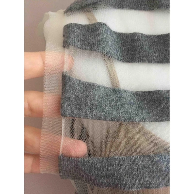 Pre-owned Marc Jacobs Wool Top In Grey