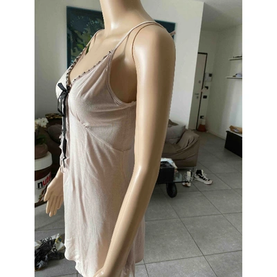 Pre-owned Velvet Camisole In Pink
