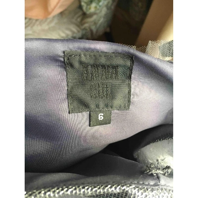 Pre-owned Anna Sui Dress In Grey