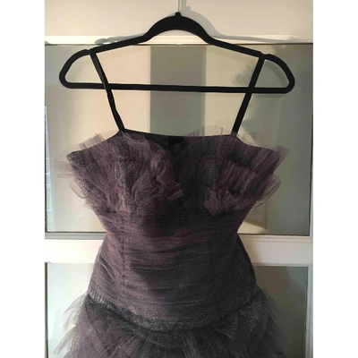Pre-owned Anna Sui Dress In Grey