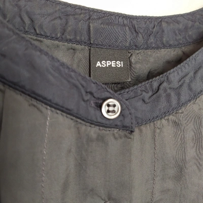 Pre-owned Aspesi Grey Cotton Top