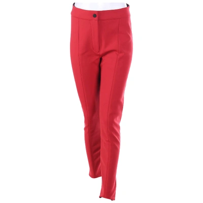 Pre-owned Colmar Trousers In Red