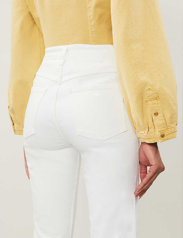 Agolde Pinch Waist Flared Highrise Jeans In Vinegar ModeSens