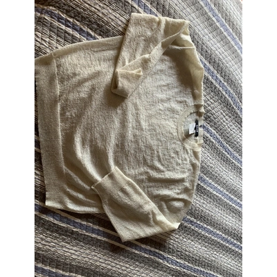 Pre-owned Just Cavalli Jumper In Beige