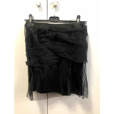 Pre-owned Y/project Mini Skirt In Black