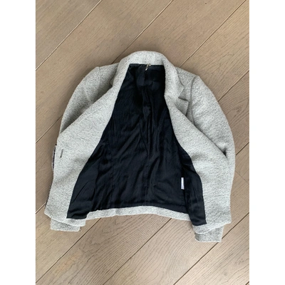 Pre-owned Iro Wool Jacket In Grey